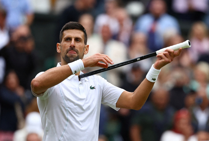 Djokovic vào chung kết Wimbledon, hướng tới danh hiệu Grand Slam thứ 25 trong sự nghiệp - Ảnh: REUTERS